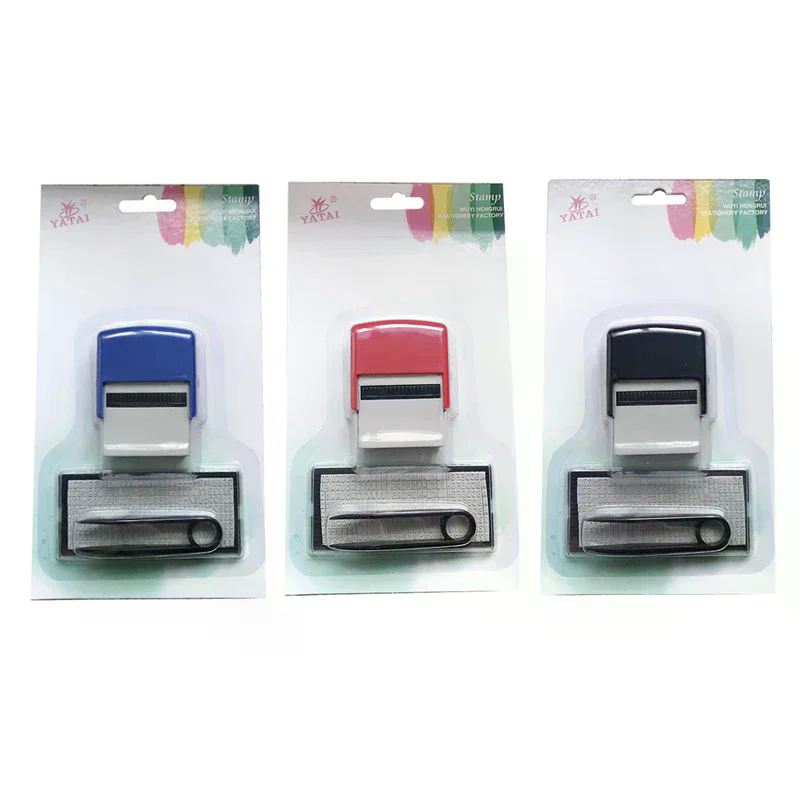 Self Inking Stamp - Kit de Carimbos de Borracha DIY