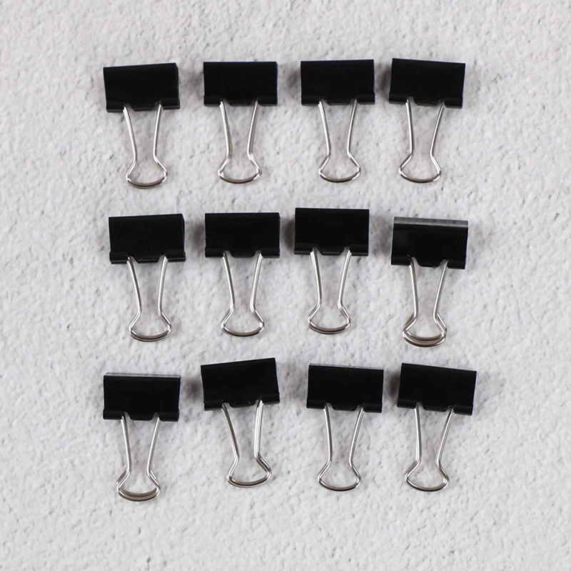 Binder Clip Assorted - 10-20 peças de Clipes de Papel