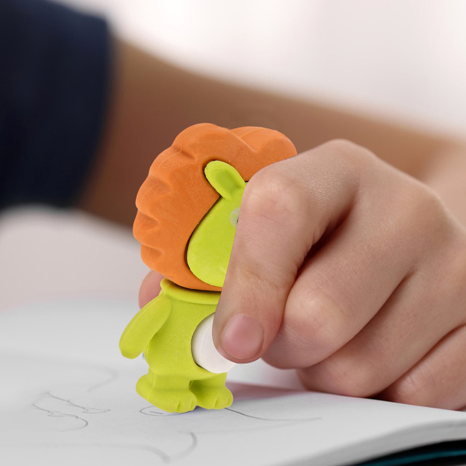 Lion Stationery & Office Supply(Kunshan)Co.Ltd - 18 Peças de Borrachas Pequenas em