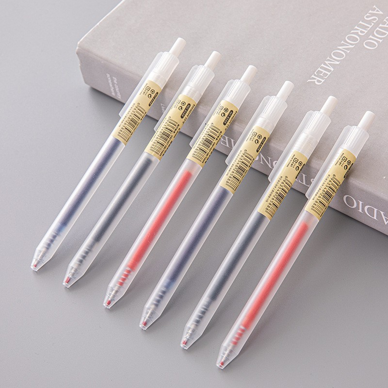 Stationery Supplies Business - Conjunto de canetas de gel retráteis,