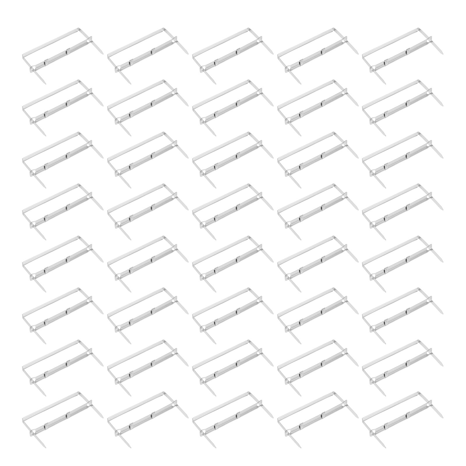 Binder Clip Assorted - 50 Peças de Clipes Metálicos de
