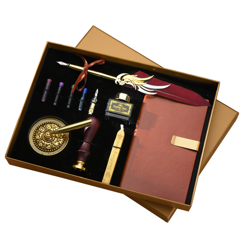 Fountain Pen Ink - Conjunto de Caneta de Pena e