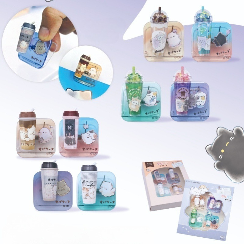 Binder Clip Assorted - Clipe de Papel Cartoon Portátil com