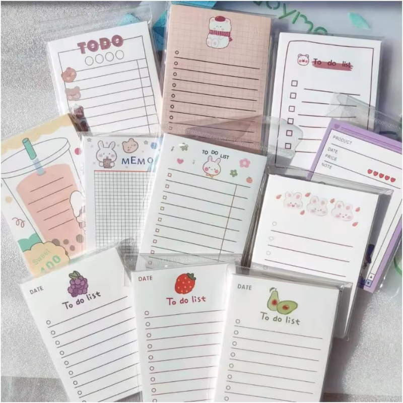 Office Stationery Supply List - 50 folhas para fazer lista bloco