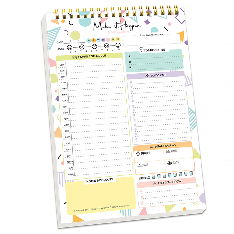 Caderno Espiral A5 para Planej - Office Stationery Supply List avaliação e preço