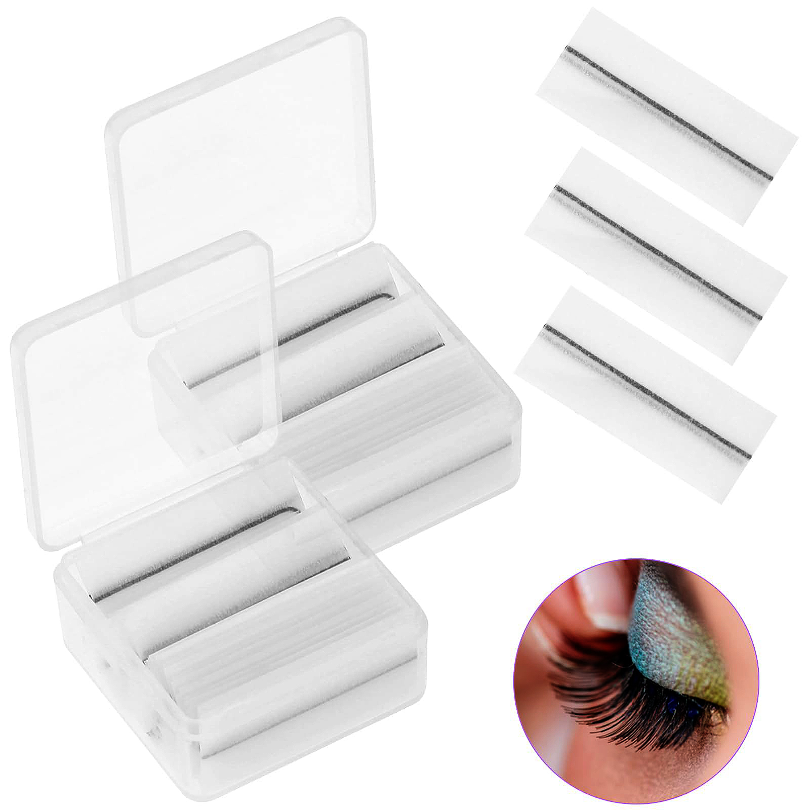 Tiras adesivas para cílios aut - Glue Stick Pack avaliação e preço