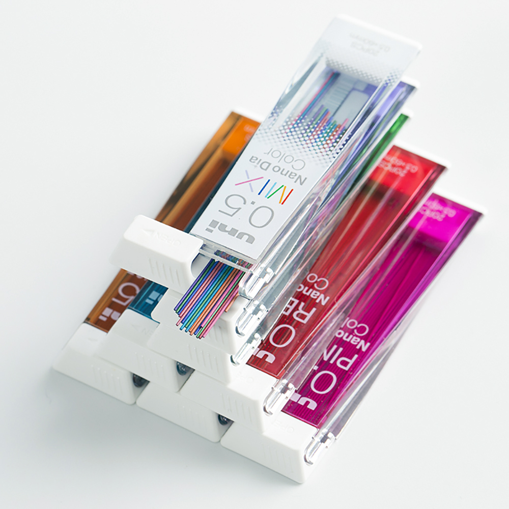 Japão uni nano dia cor 202ndc  - Mechanical Pencil Lead avaliação e preço