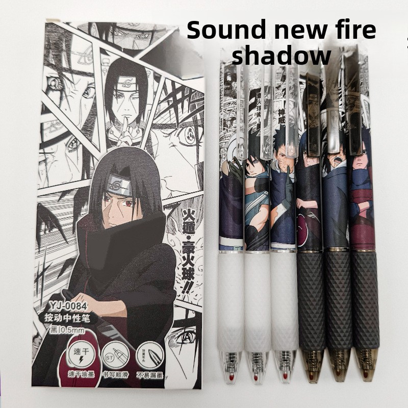 Caneta Gel Anime Naruto com Es - Gel Ink Pen Set avaliação e preço
