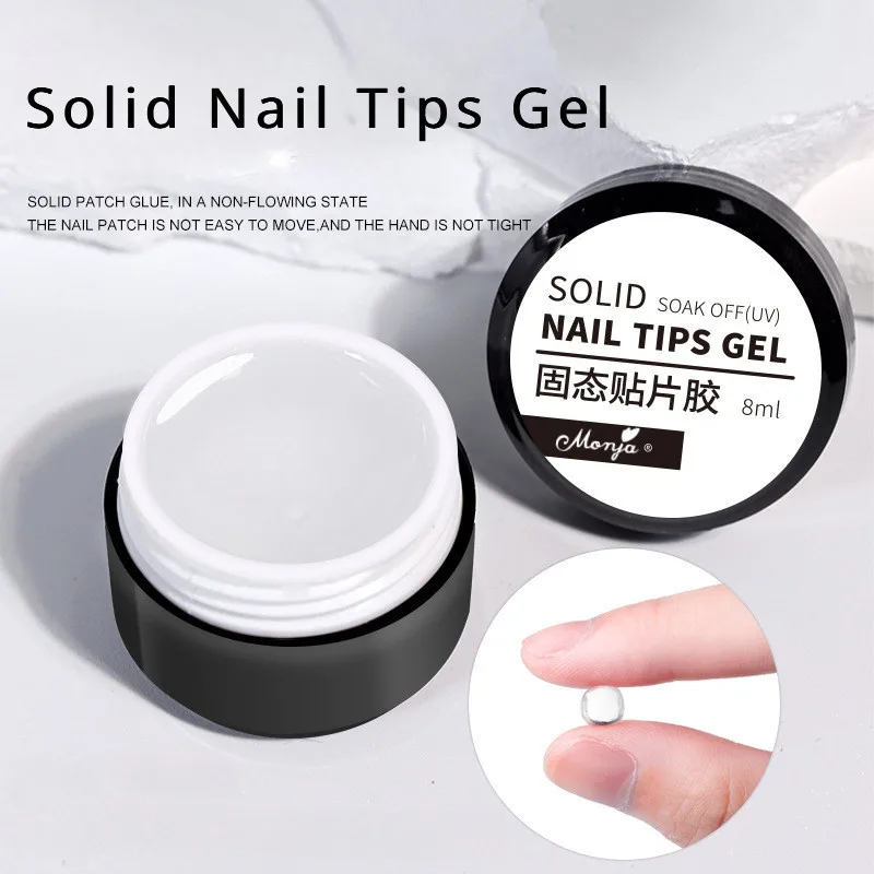 3 pçs/set sólido dicas de unha - Glue Stick Pack avaliação e preço
