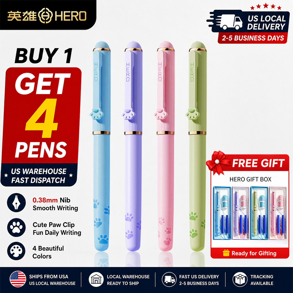 Caneta Tinteiro Apagável Hero  - Stationery Warehouse avaliação e preço