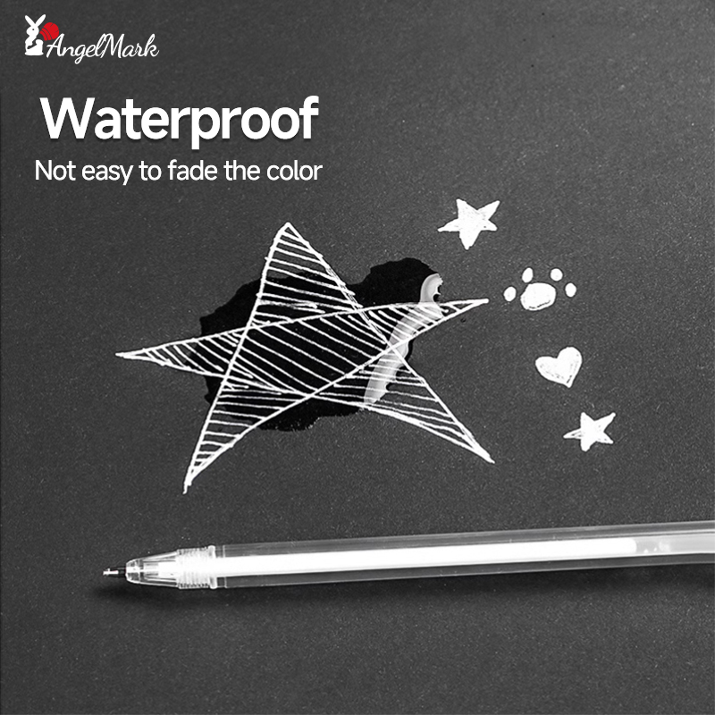 Branco ouro prata clássico des - Gel Ink Pen Set avaliação e preço