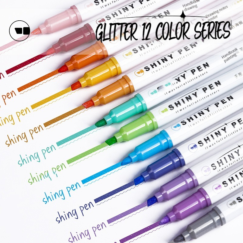 4 cores/conjunto glitter marca - Highlighter Set Pastel avaliação e preço