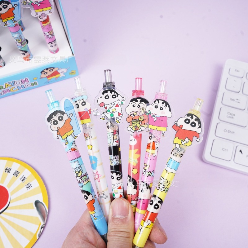 Caneta Gel Cartoon Crayon Shin - Fountain Pen Ink avaliação e preço