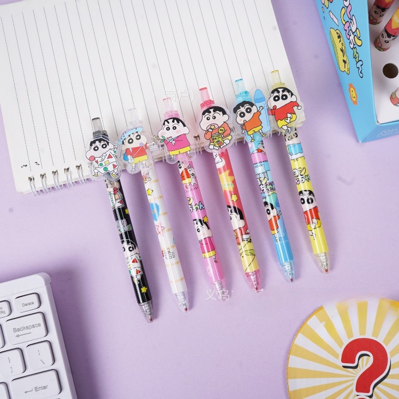 Caneta Gel Cartoon Crayon Shin - Fountain Pen Ink avaliação e preço