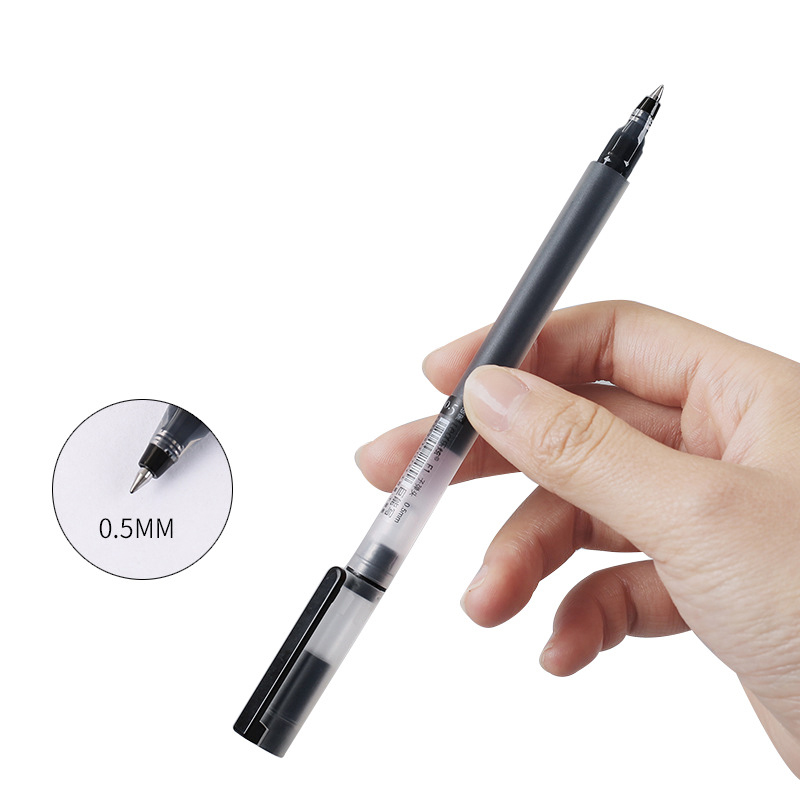 12/6 pc/lote caneta gel 0.5mm  - Stationery Supplies Business avaliação e preço