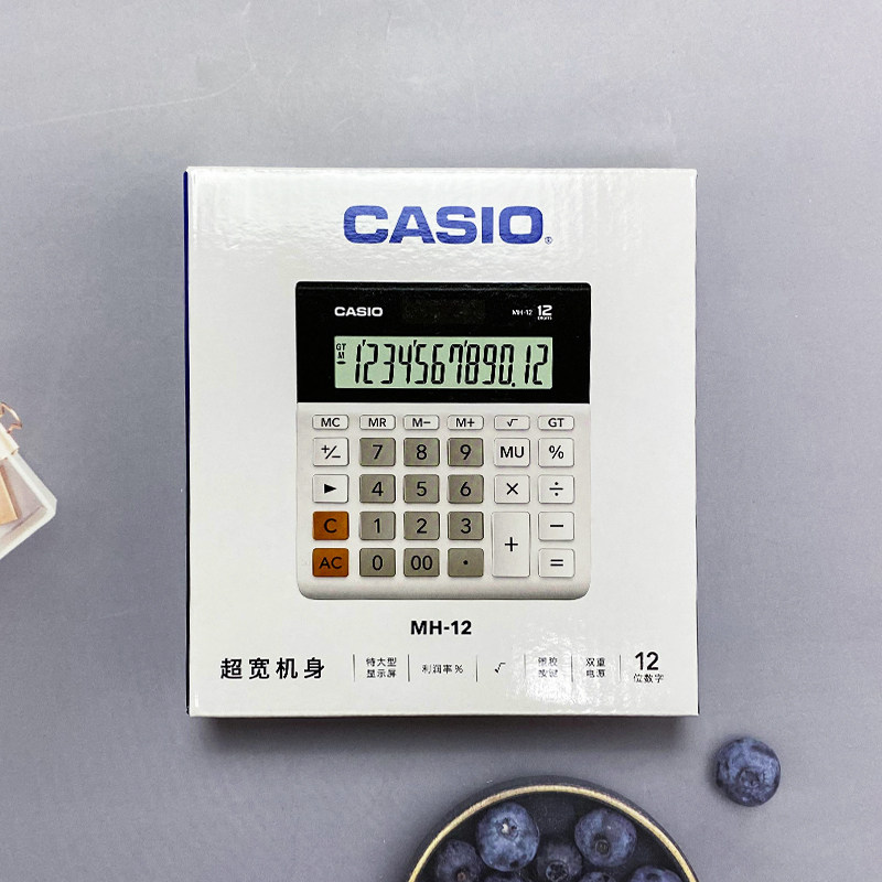 Calculadora Solar Casio MH-12  - Stationery Supplies Business avaliação e preço