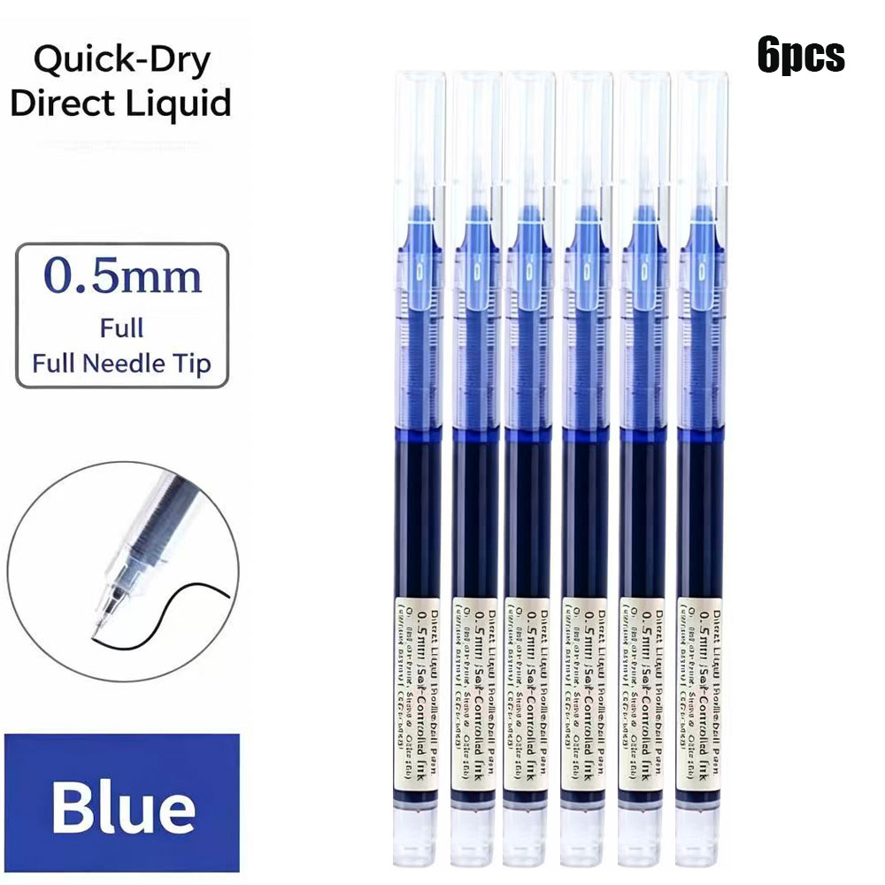Pacote com 6 Canetas Gel Click - Gel Ink Pen Set avaliação e preço