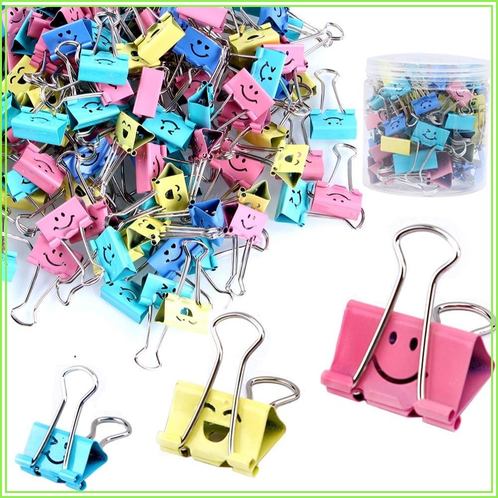 80 clipes de papel variados, c - Binder Clip Assorted avaliação e preço