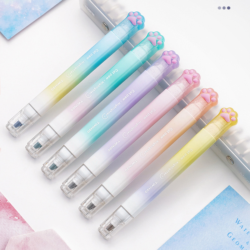 Conjunto de 6 Marcadores Kawai - Highlighter Set Pastel avaliação e preço