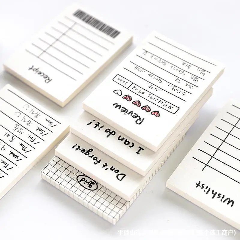 50 folhas mini livro de notas  - Office Stationery Supply List avaliação e preço