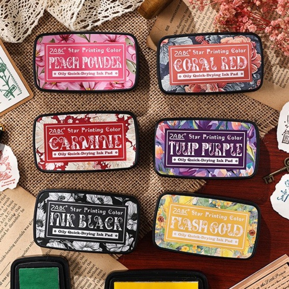 Nova Almofada de Tinta Colorid - Self Inking Stamp avaliação e preço