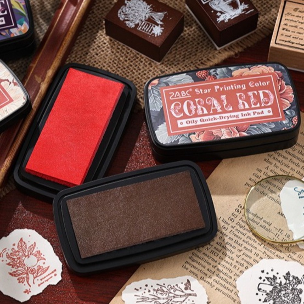 Nova Almofada de Tinta Colorid - Self Inking Stamp avaliação e preço