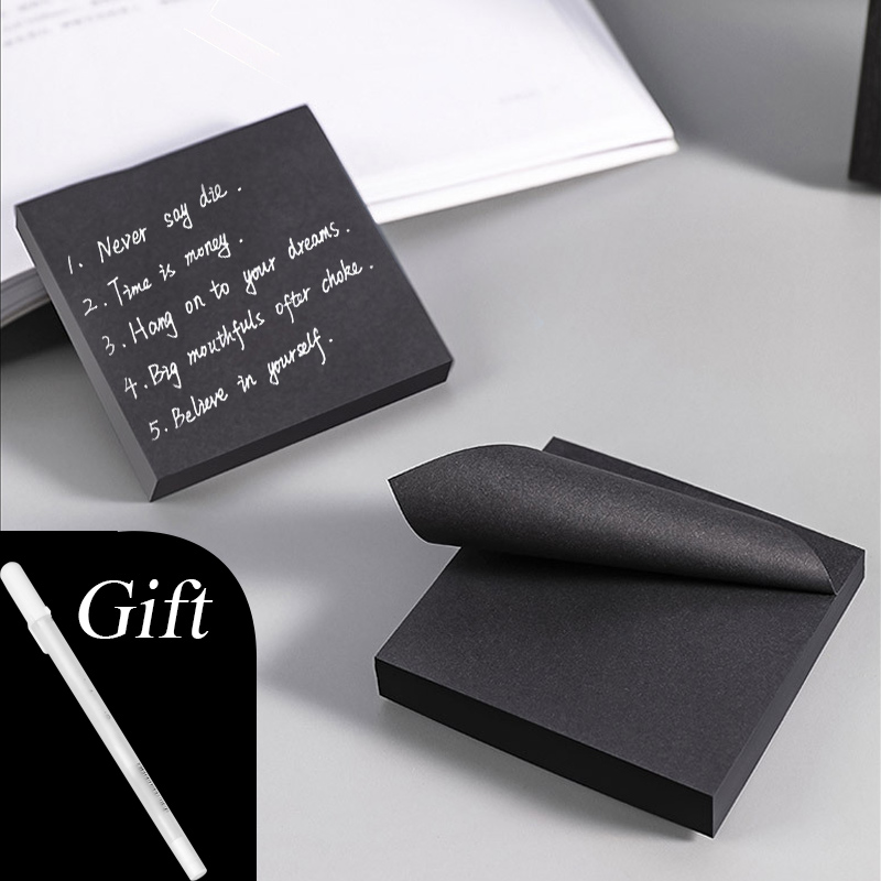Preto n vezes notas pegajosas  - Office Stationery Supply List avaliação e preço