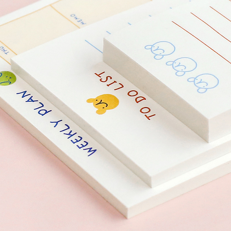 Bloco de Notas Fofo Série Plan - Office Stationery Supply List avaliação e preço