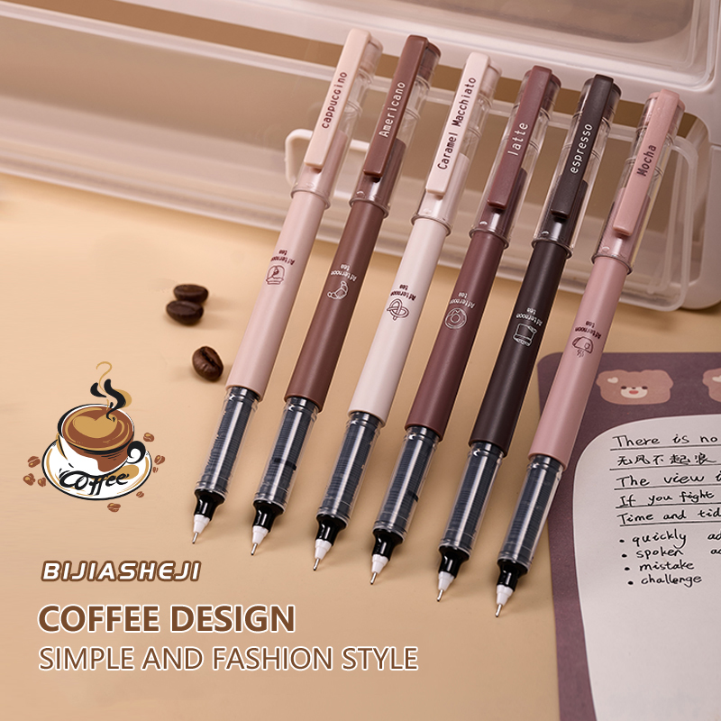 Canetas de tinta gel série chá - Gel Ink Pen Set avaliação e preço