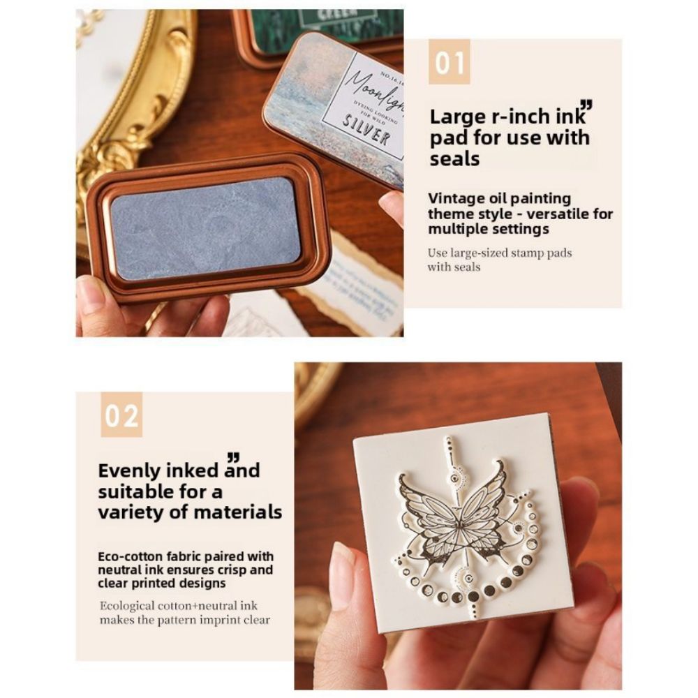 Novo colorido almofada de tint - Self Inking Stamp avaliação e preço