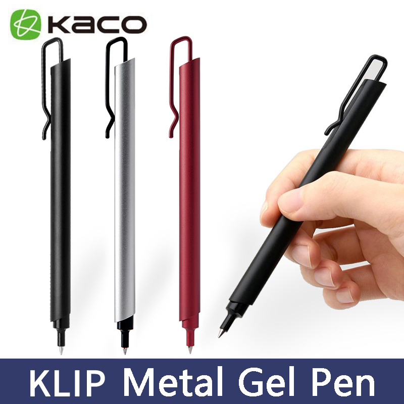 Kaco Metal Gel Pen 0.5MM Tinta - Stationery Supplies Business avaliação e preço