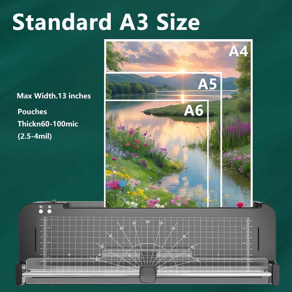 Laminadora Plástica Quente/Fri - Document Laminator Pouch avaliação e preço