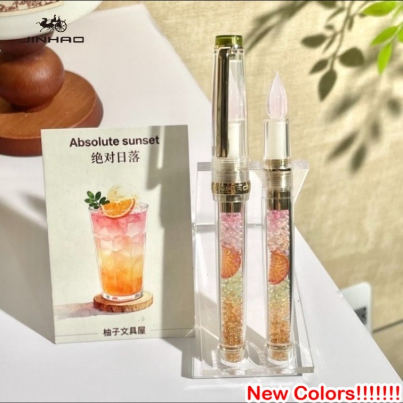 Caneta de Vidro Artesanal JINH - Fountain Pen Ink avaliação e preço